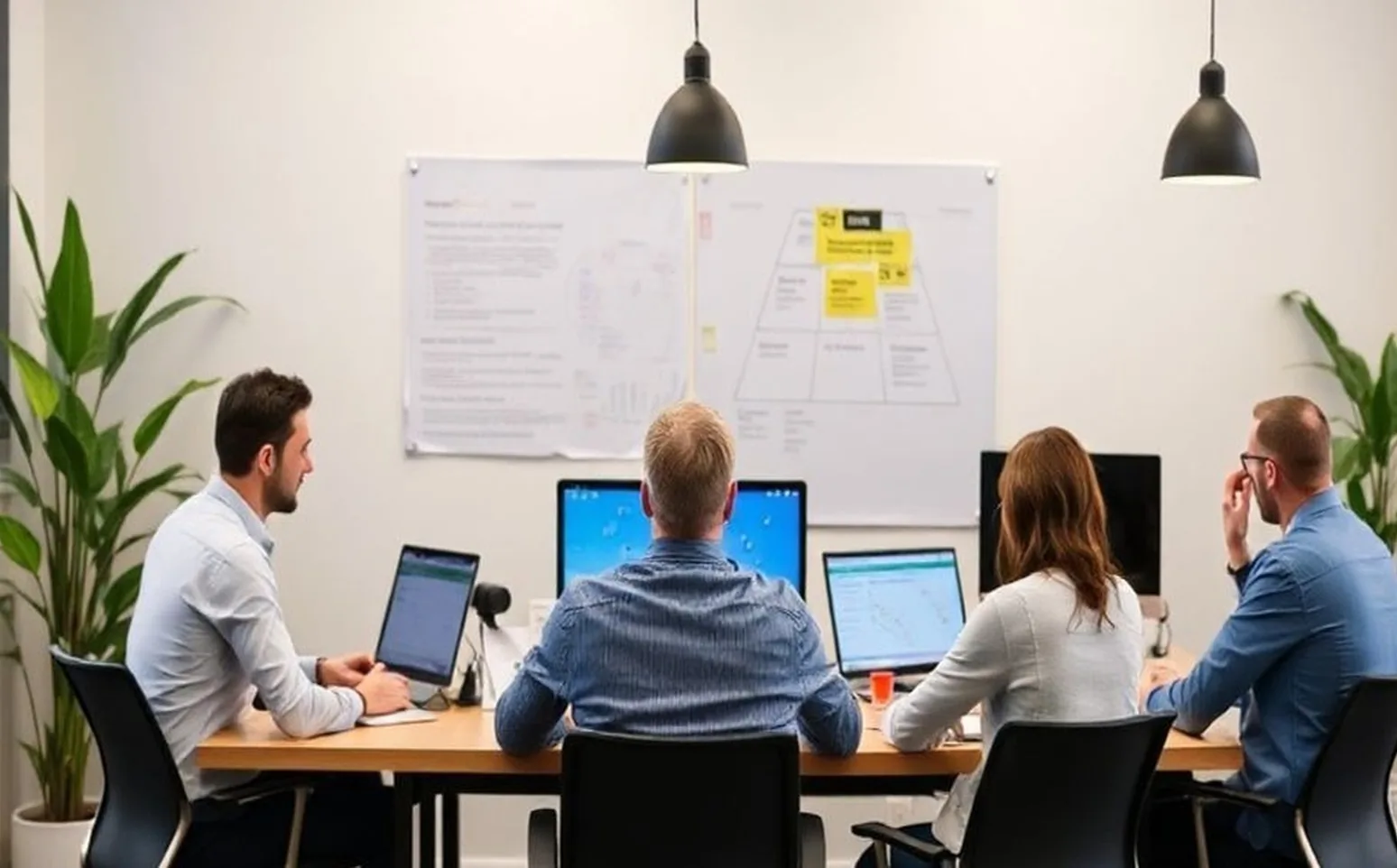 Franchise development coaching in modern workspace