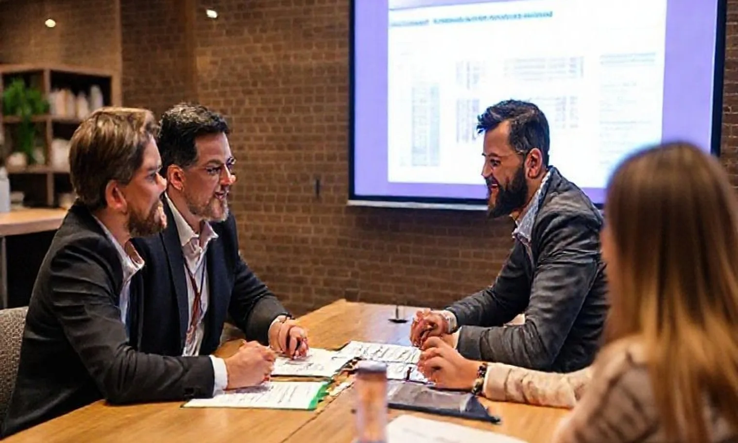 Franchise coaching session with professional mentor